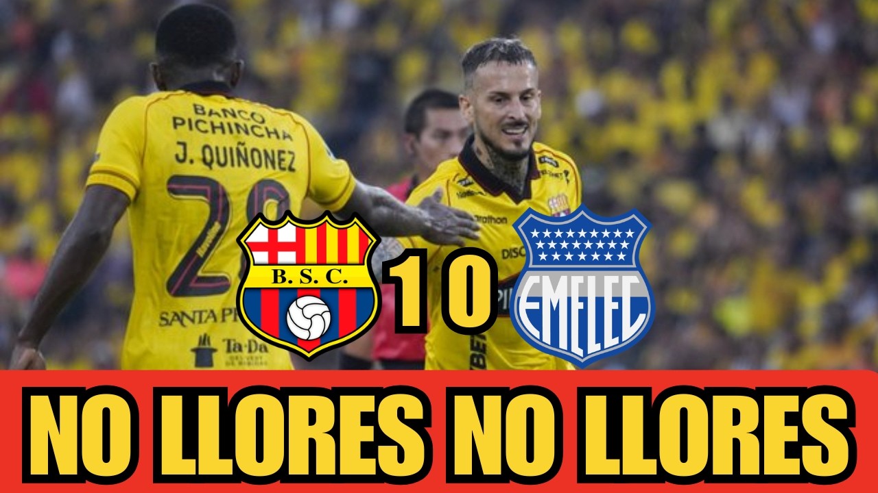 CLASICO ES GANARTE COQUETA!! BARCELONA SC 1 0 EMELEC CLASICO DEL ASTILLERO