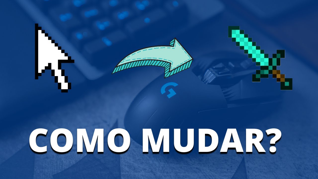 COMO PERSONALIZAR O CURSOR DO MOUSE (espada do mineraft)