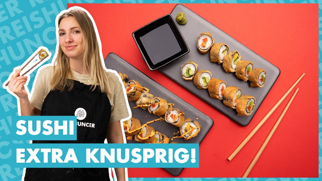 Tempura Sushi // frittiertes Sushi selber machen