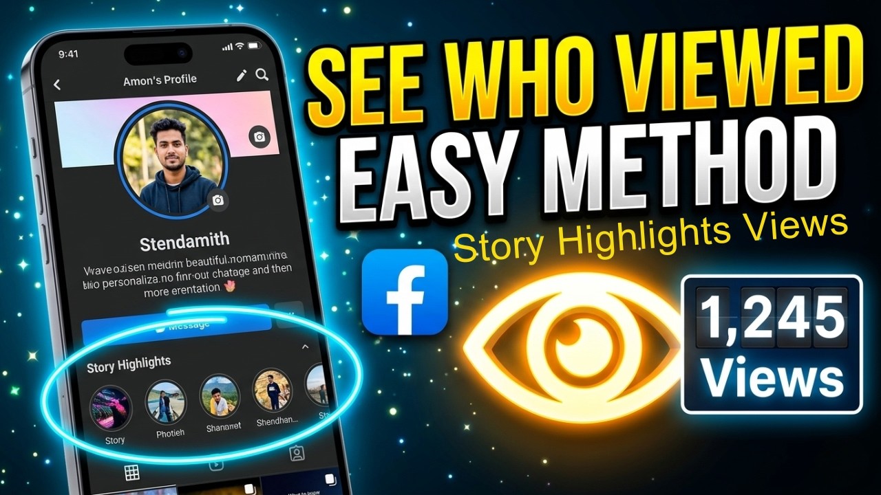 How to See Who Viewed Your Facebook Highlights (2026 Guide) 👁️📱 Facebook Story Highlight View Count