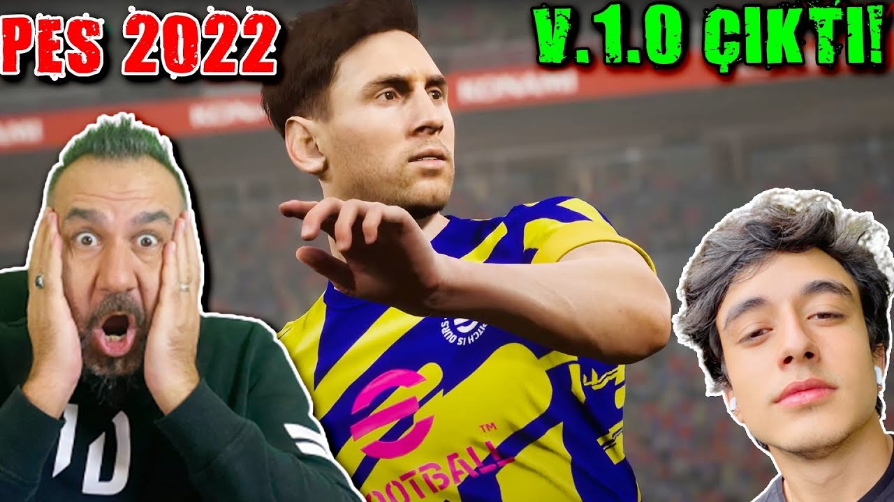 PES 2022 (eFootball) V1.0.0 &Ccedil;KTI! 25 METRE F&Uuml;ZE GOL |  2 KİŞİ OYNADIK!