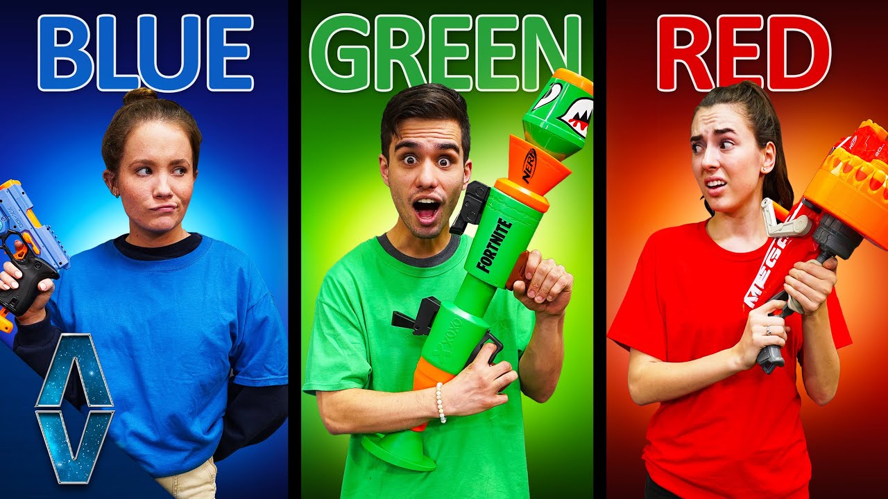 NERF Choose Your Color Challenge!