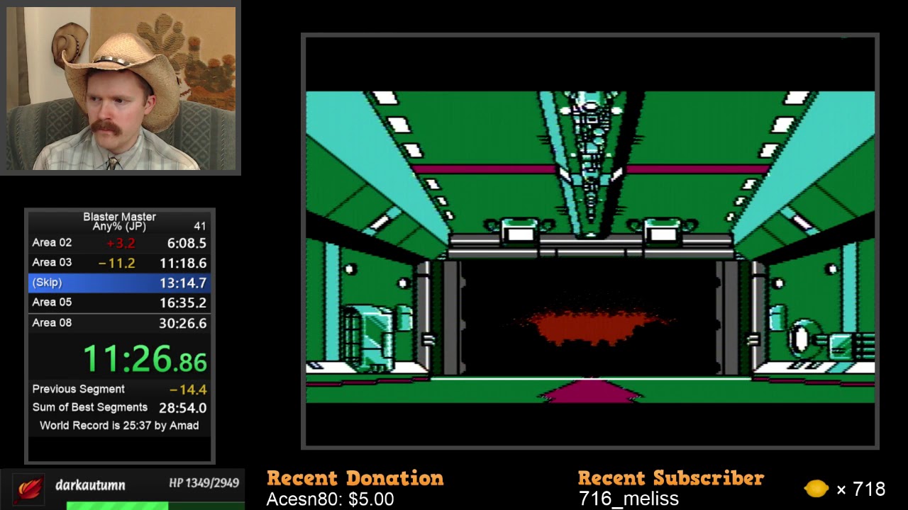 Прохождение Blaster Master (Famicom) за 29:49 от Arcus