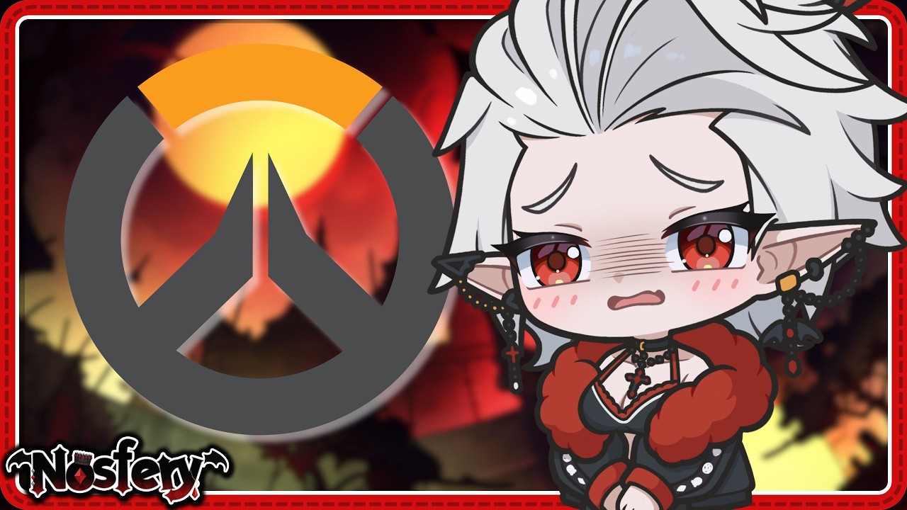 【Overwatch】Can Vtubers Aim?🦇