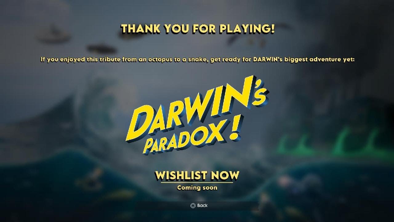 Darwin's Paradox Demo_A_Gameplay