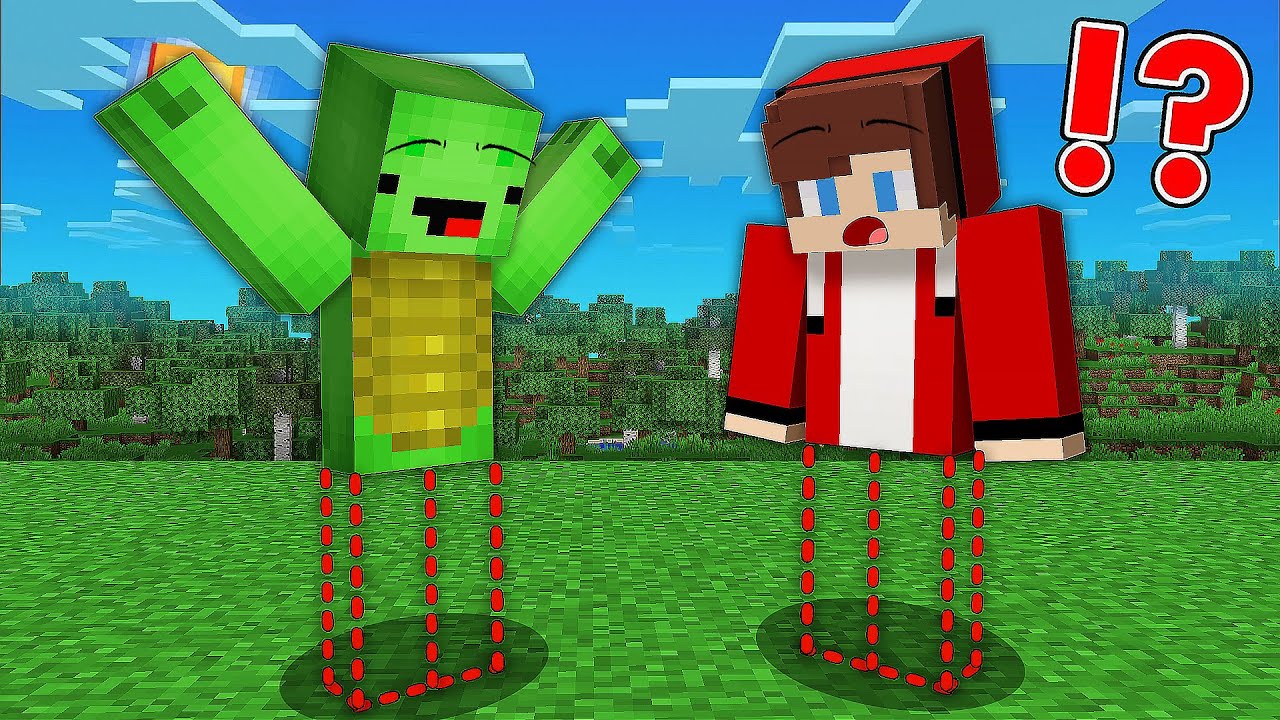 How JJ & Mikey Survive Without LEGS? - Minecraft (Maizen)
