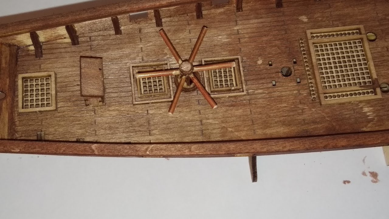 сборка шпиля Halcon 1840