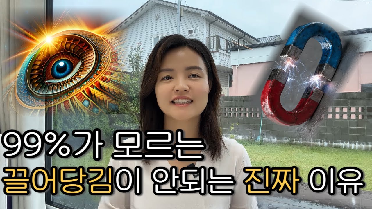 아무도 알려주지 않는 끌어당김이 안되는 진짜 이유