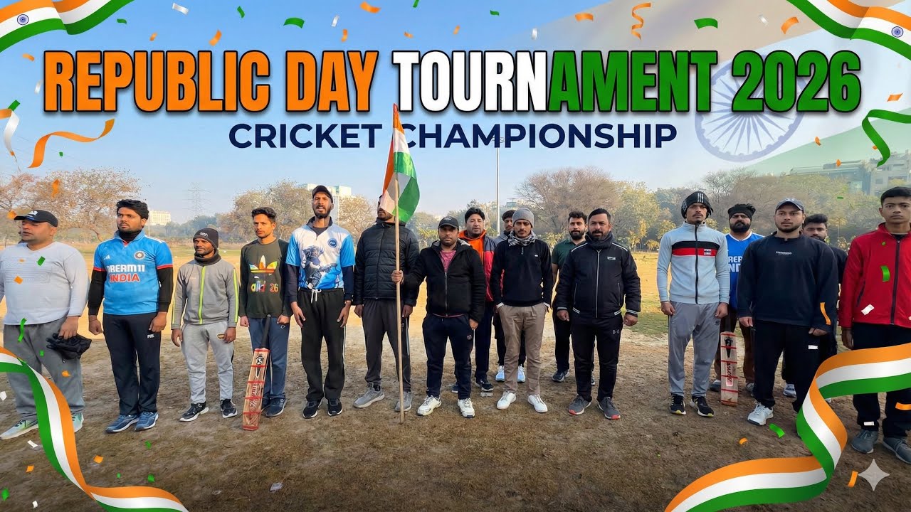 Day 1 | 🇮🇳 Republic Day Cricket Tournament 2026