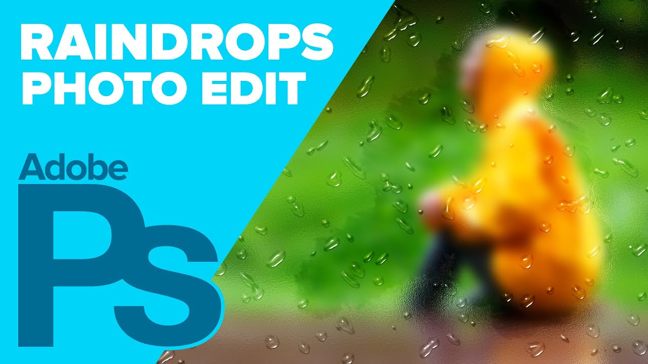 How to Create Raindrops on a Frosted Window in Photoshop