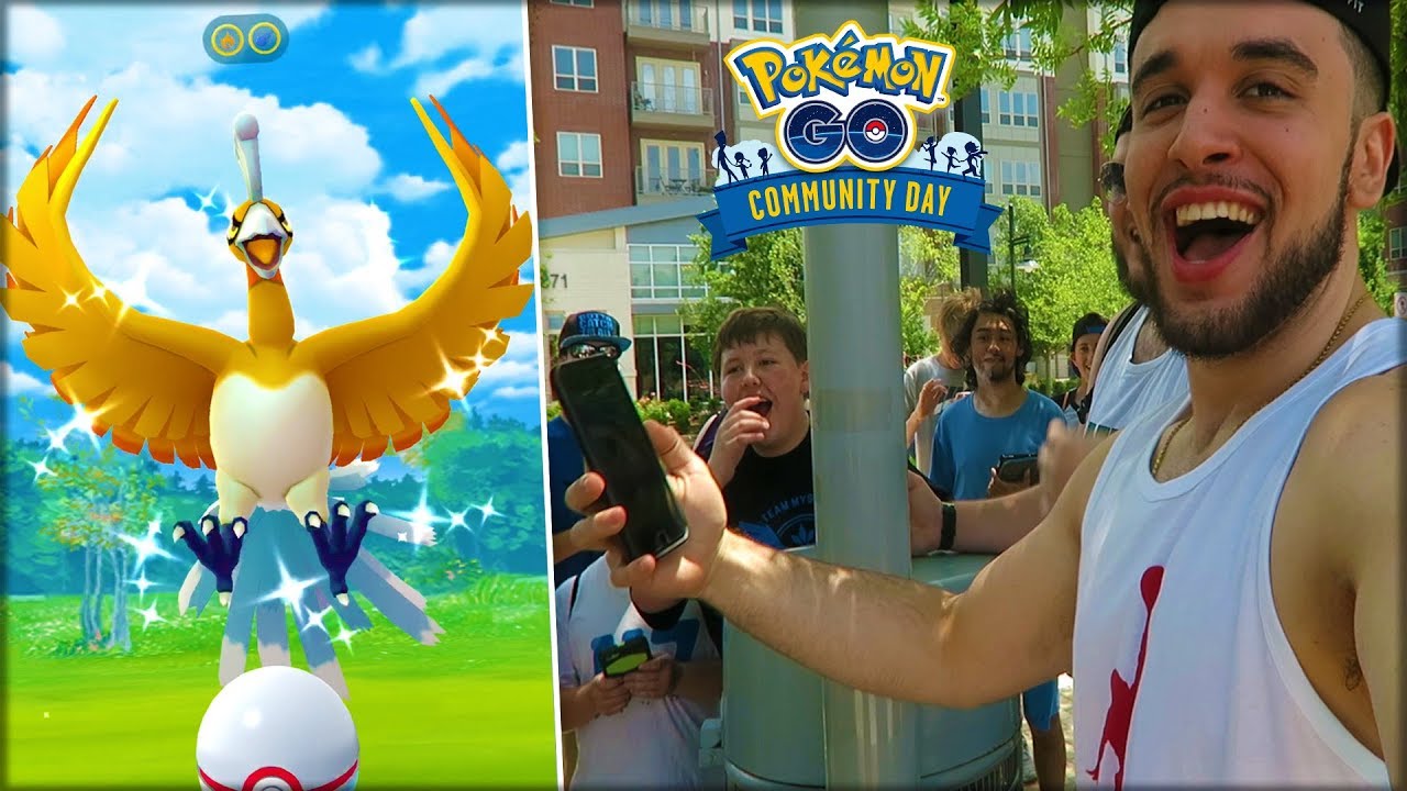 ПЕРВЫЙ В ИСТОРИИ СИЯЮЩИЙ ХО-ОХ, УСИЛЕННЫЙ С ПОМОЩЬЮ ПОГОДЫ, ПОЙМАН В POKÉMON GO! (ДЕНЬ СООБЩЕСТВА...