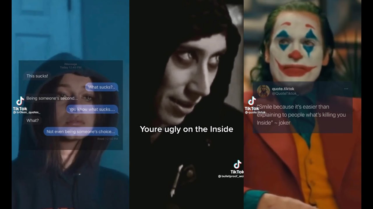 Sad tiktok quotes that make me rethink everything