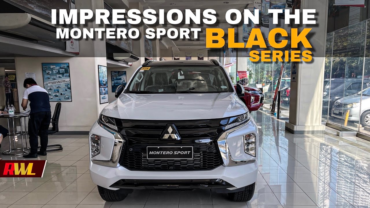 My impressions on the Montero Sport Black Series