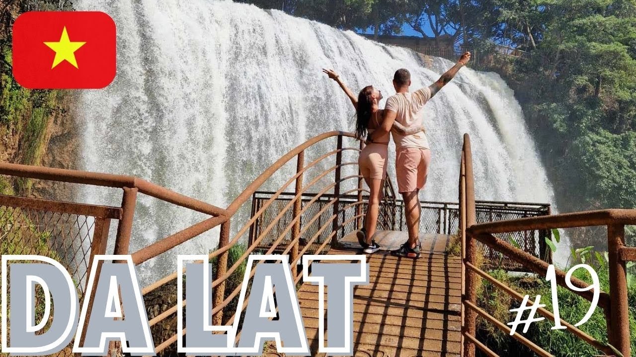 DA LAT, WIETNAM &mdash; NAJPIĘKNIEJSZY WODOSPAD JAKI WIDZIELIŚMY, G&Oacute;RY I COVID PARK...