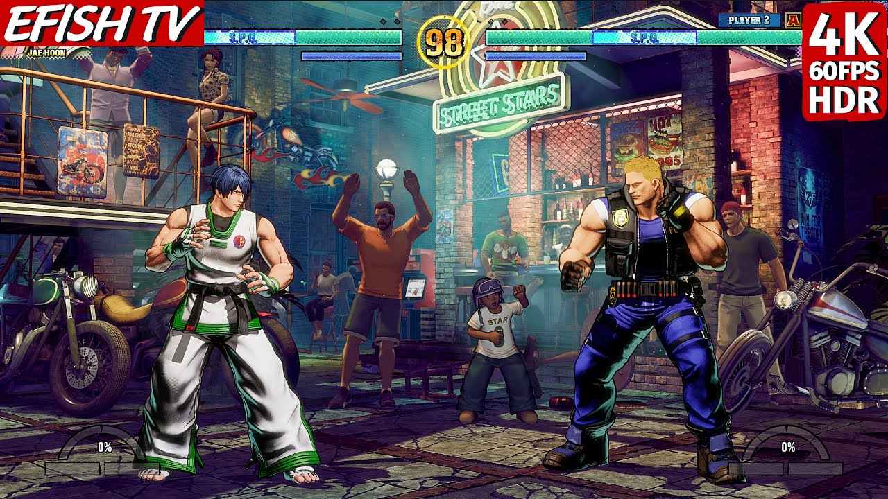Kim Jae Hoon vs Kevin Rian (Hardest AI) - Fatal Fury: CotW