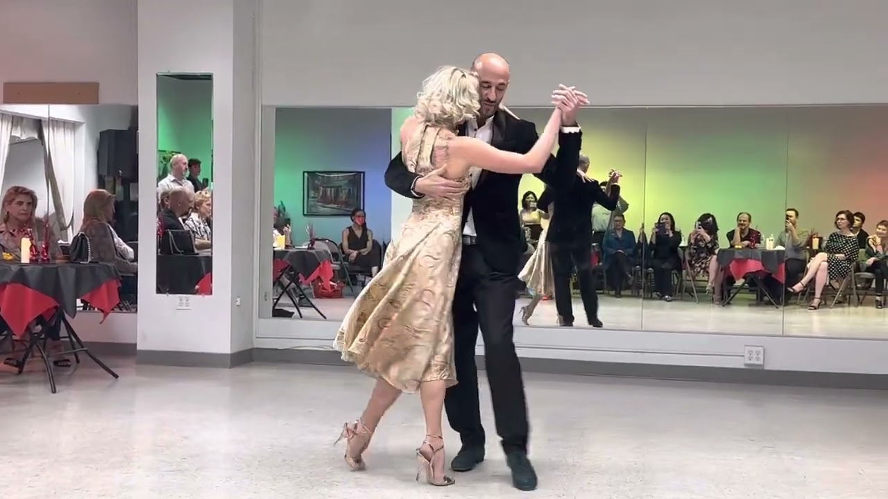Eleonora Kalganova & Tarek Marroushi: Tango Vals. Washington DC. January 2023