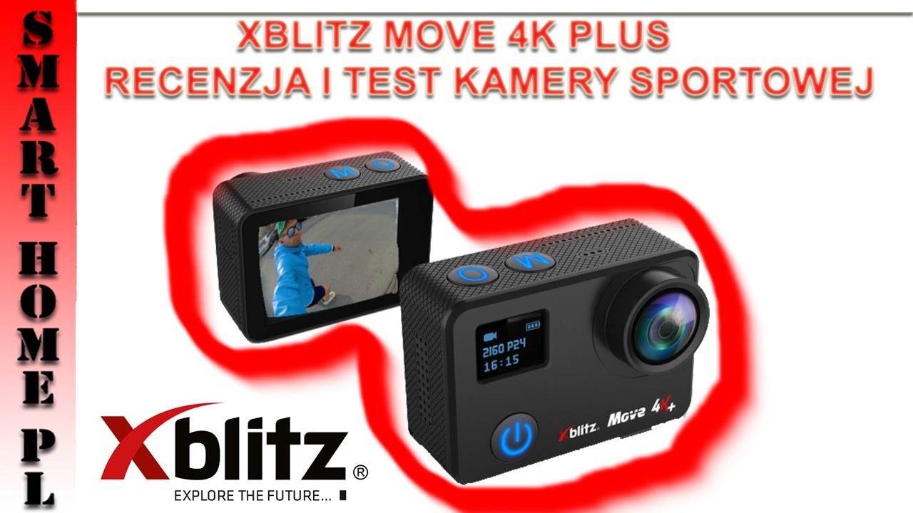 xblitz move 4k plus-recenzja i test kamery sportowej