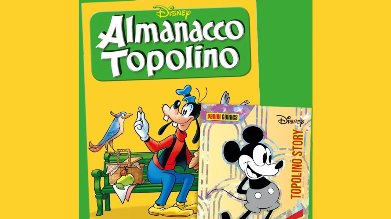 Almanacco Topolino 22 e la carta di Topolino...