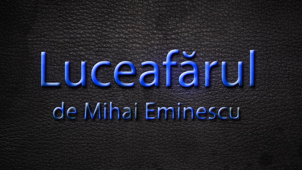 Luceafarul | Mihai Eminescu | Carti Audio | Poezii, Proza, Psalmi 