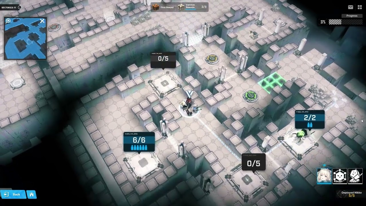 100% Lost sector EX-11 [Goddess of Victory: Nikke]