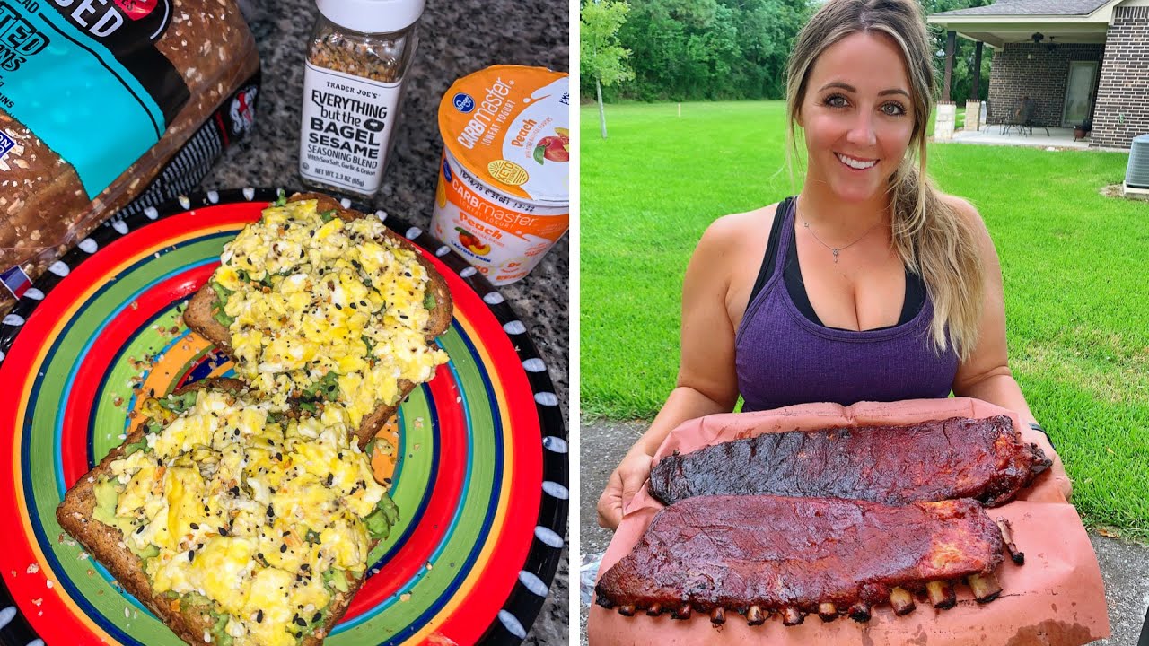 DAY IN THE LIFE  | WHY I'M EATING MORE CARBS AND DOING INTERMITTENT FASTING, 3-2-1 RIBS & WHAT I ATE