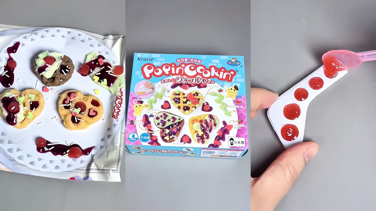 🧇TOY ASMR 🍓 DIY Mini Waffle Snack Toy#asmr #mini #toy #diy 