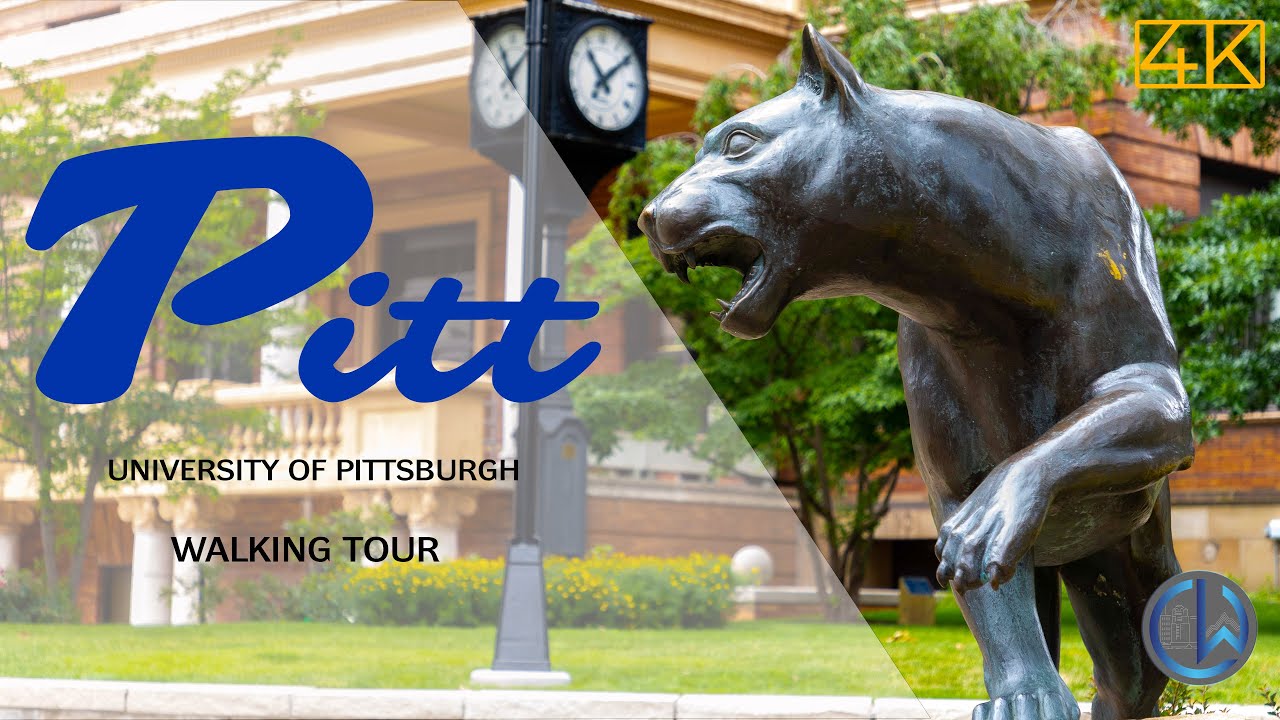 University of Pittsburgh [4K] Campus Virtual Tour ( 2021)