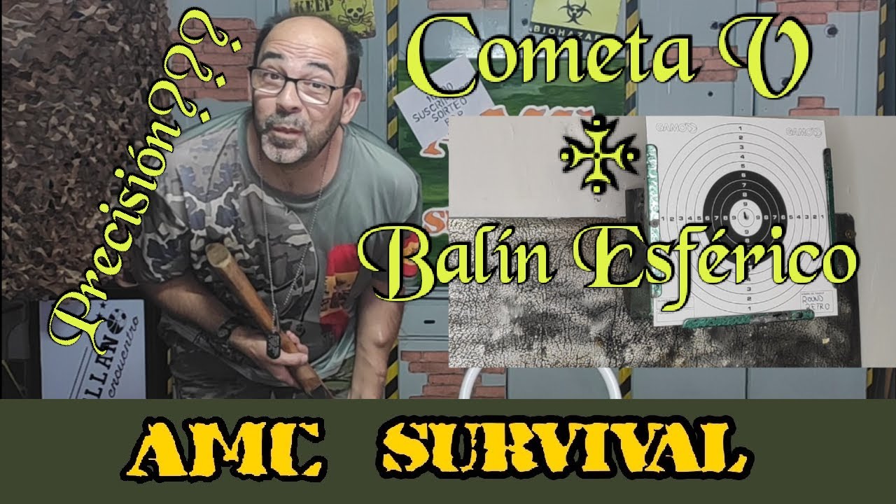Cometa V + Balín Esférico = Precisión???
