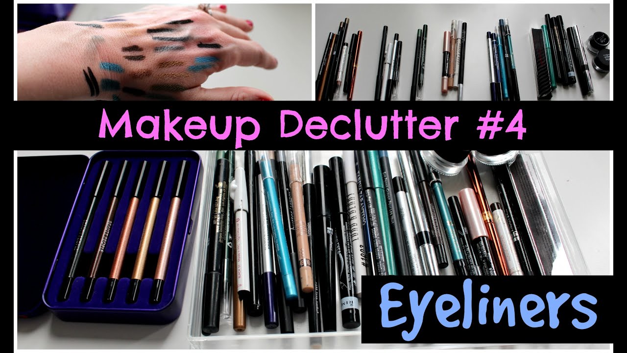 Makeup Declutter & Purge | #4 - Eyeliners