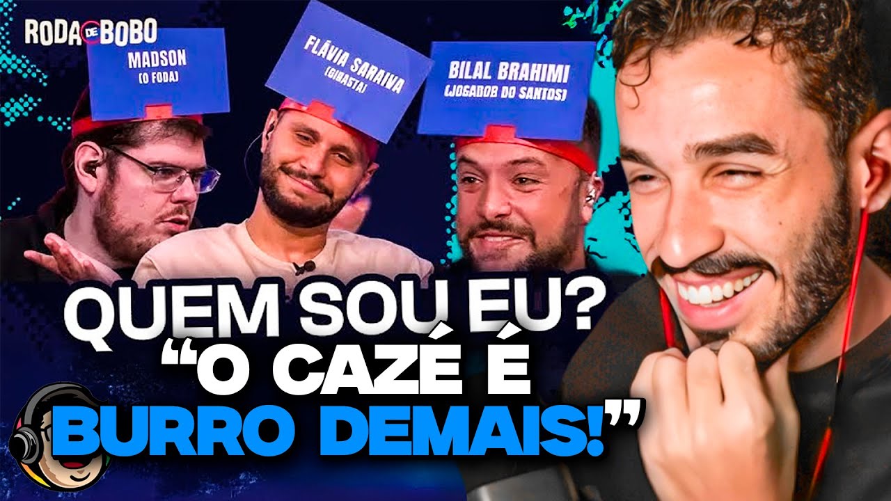 QUEM SOU EU? CAZÉ, LUIS, IGOR E DONAN PASSAM VERGONHA NO PRIMEIRO DO ANO! | REACT CAZÉ TV
