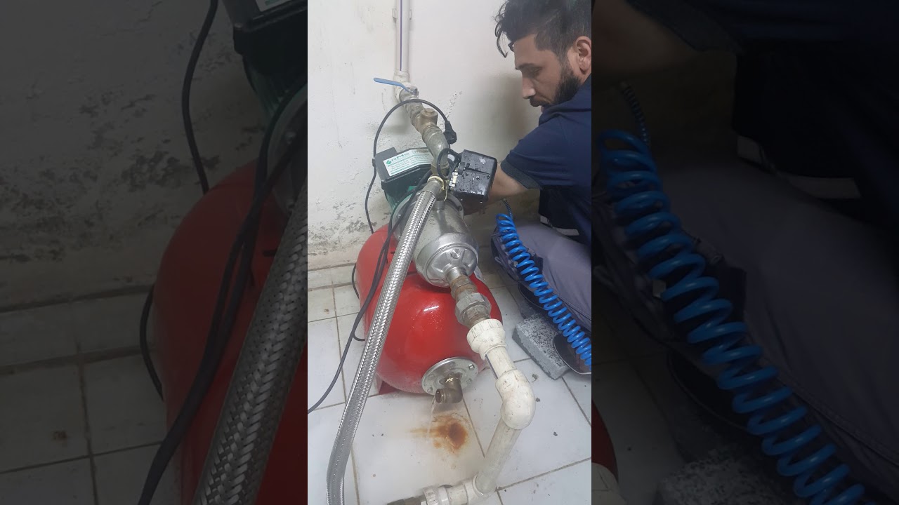 Hidrofor tankı hava takviyesi