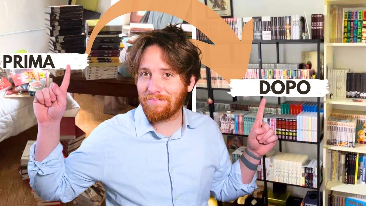 Sistemo la mia LIBRERIA di FUMETTI e MANGA: Organizzazione perfetta?