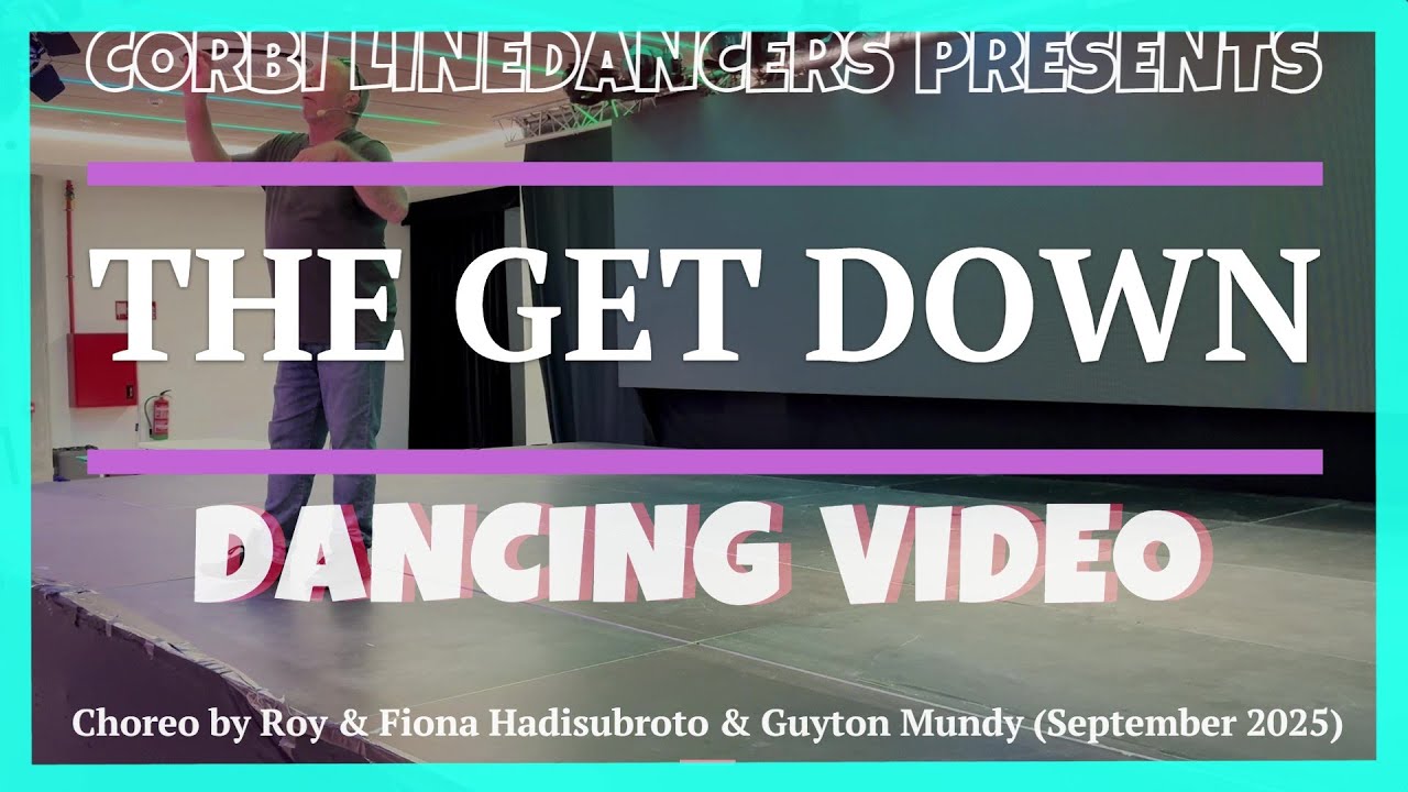 The Get Down LINE DANCE (Dancing Video)