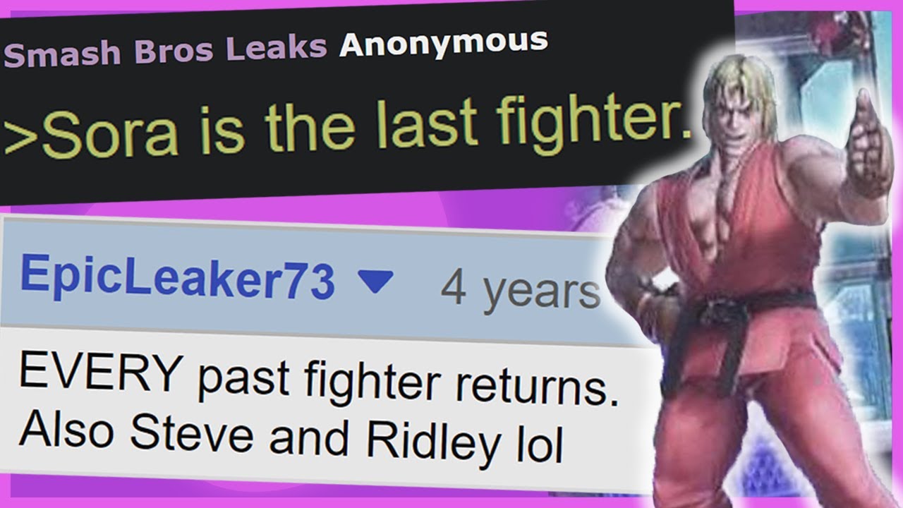 History of Super Smash Bros. Ultimate Leaks