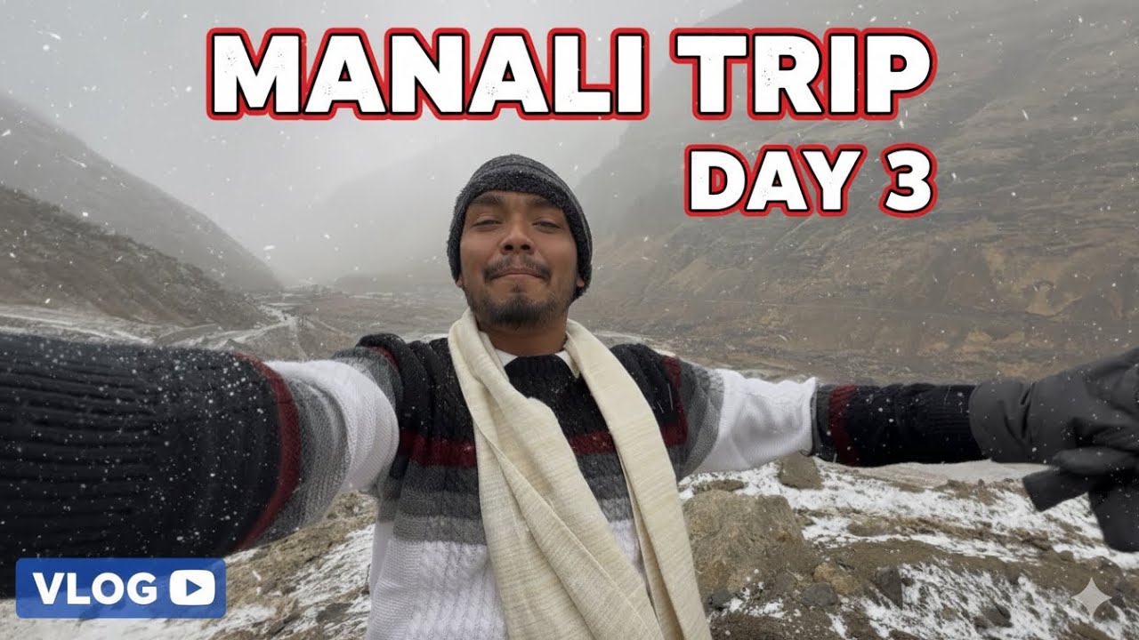 Manali trip day 3 #harshpushptodevlog #manali #harshpushptode #santosh 