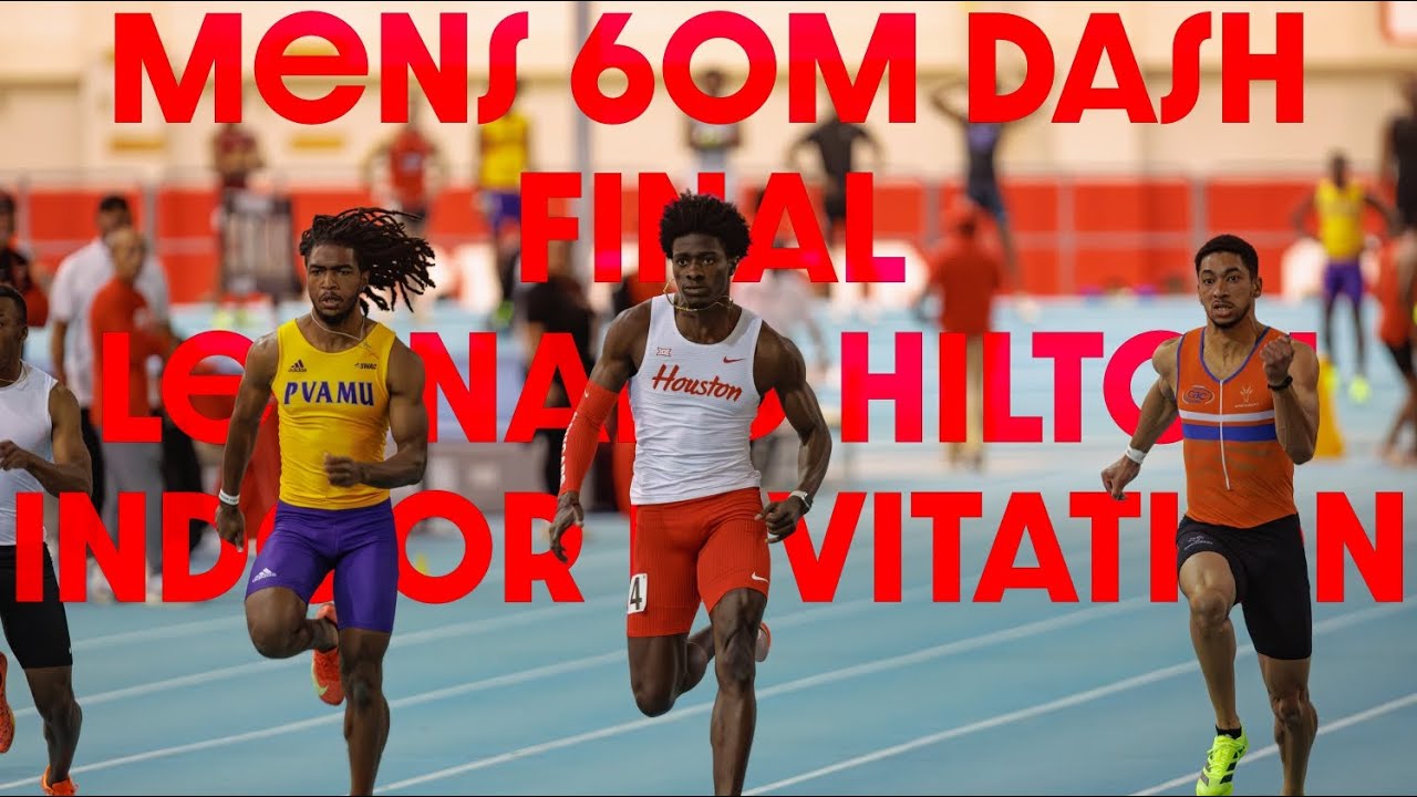 Mens 60m Indoor Track and Field Final
