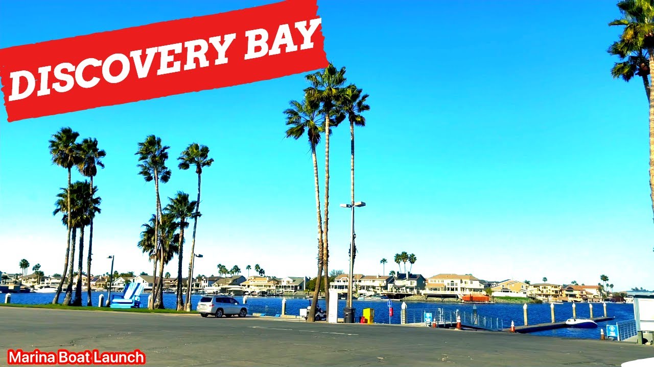 Discovery Bay California, ( Marina Boat Launch ) Driving Tour 4k USA