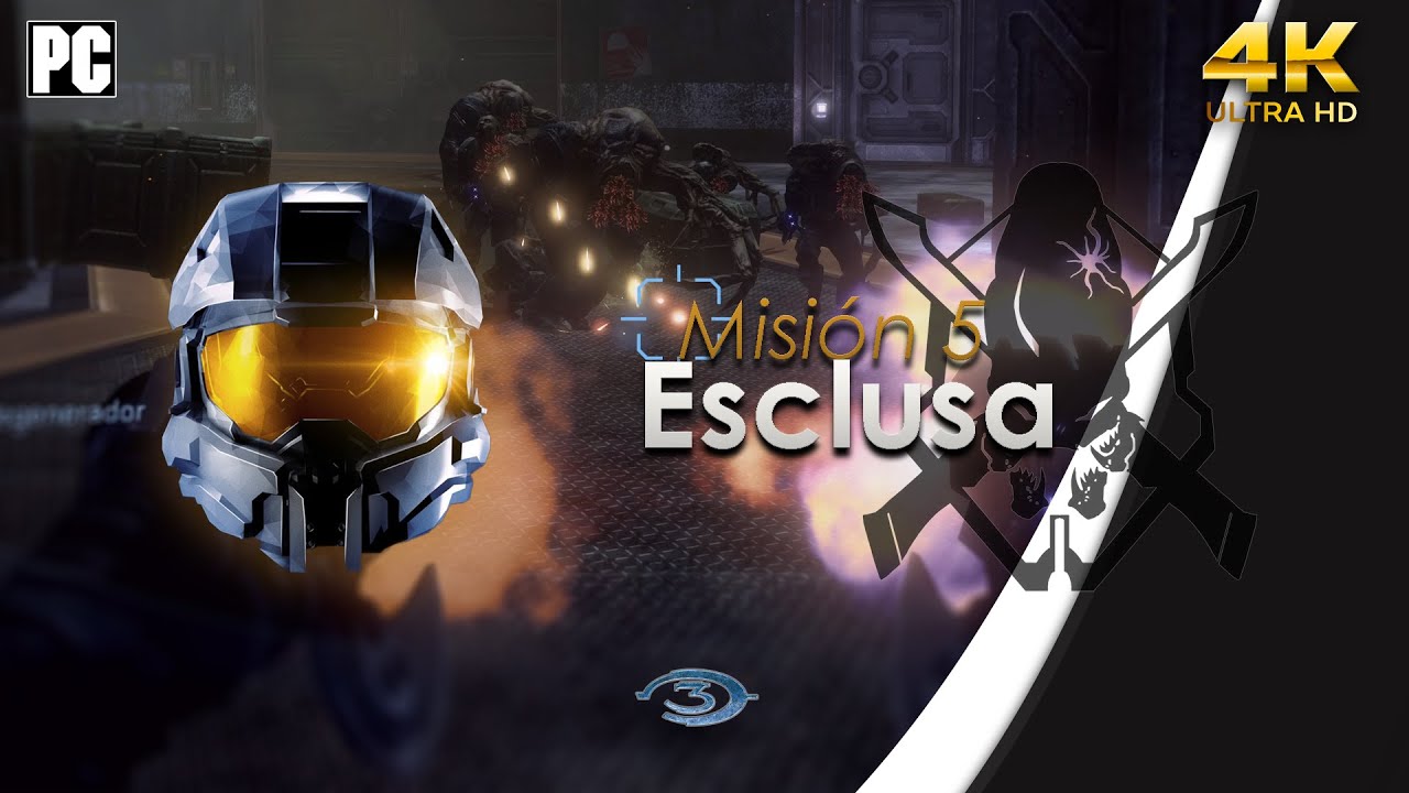 HALO 3 PC - Misión 5 ▪ Esclusa (Legendario) | Ultra 4K 60FPS |