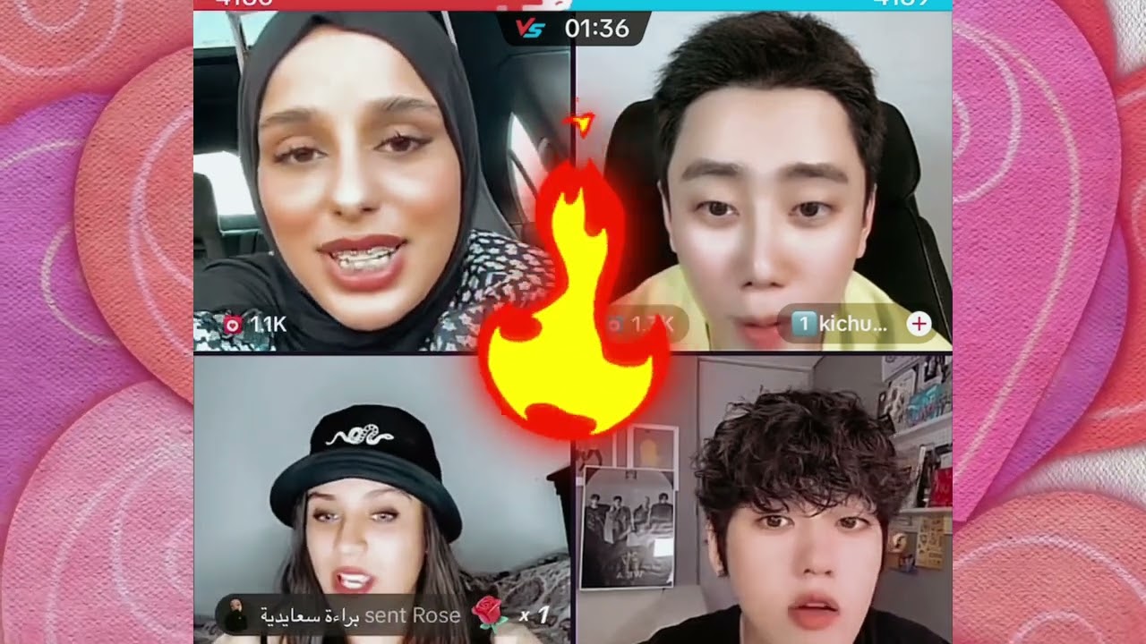 جوله رباعية ناار جمعت رحمة و كوبرا زعيمات التيكتوك مع كيشان و رون /29سبتمبر 2023