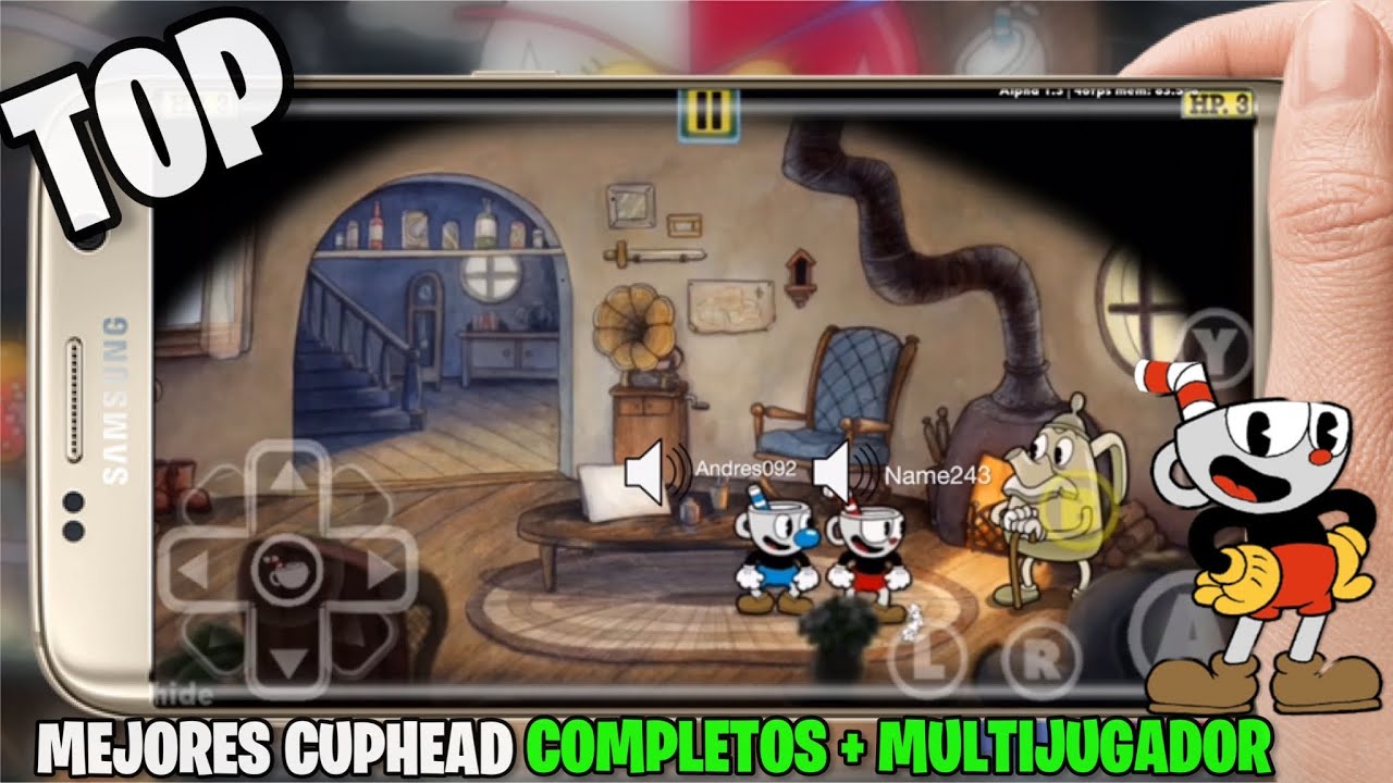 TOP 5 Mejores CUPHEAD para Android (Completo y Multijugador) FanGames