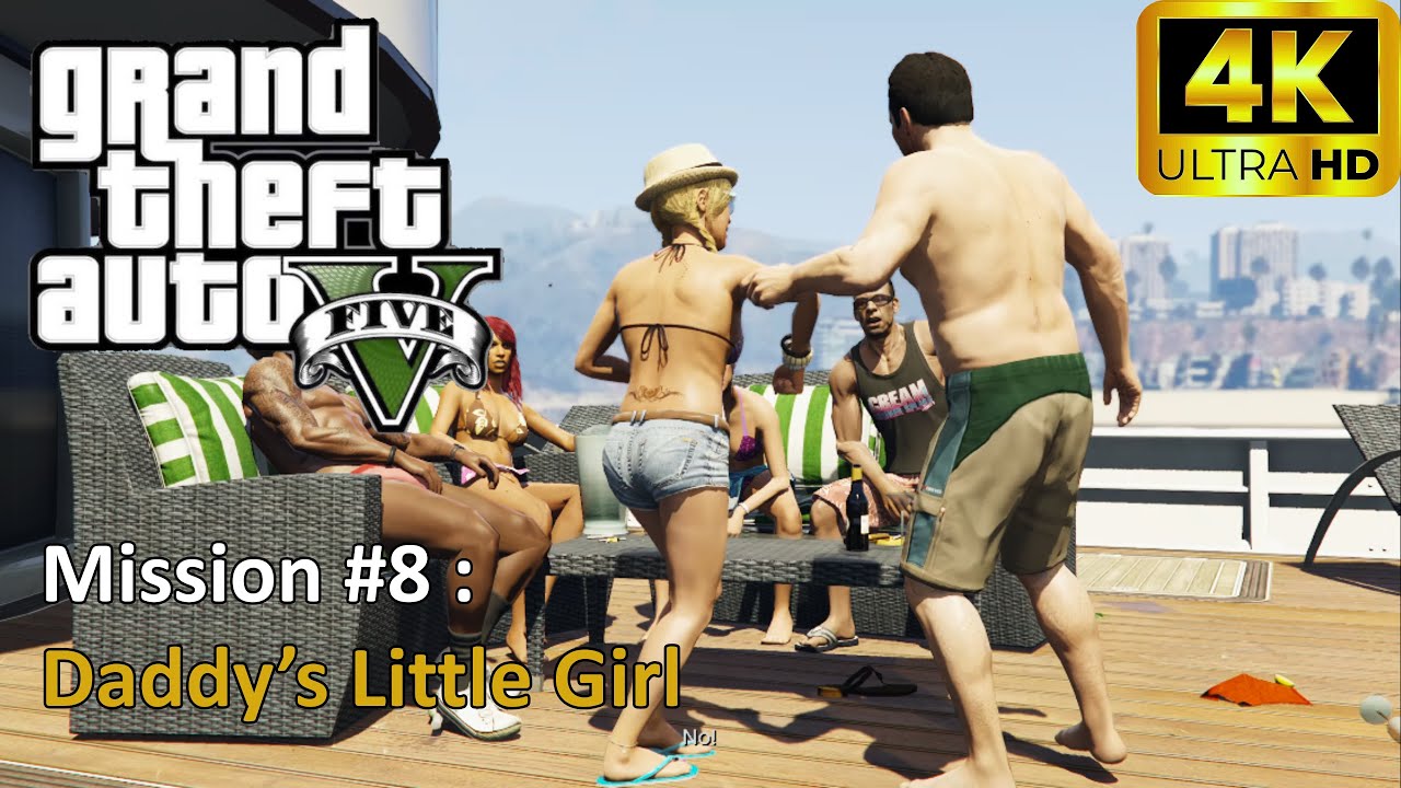 GTA 5 Story Mode – Mission #8 : Daddy’s Little Girl – (Michael & Jimmy) | PS5 4K 60FPS
