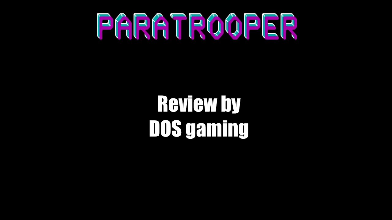 Paratrooper - Review by DOS gaming