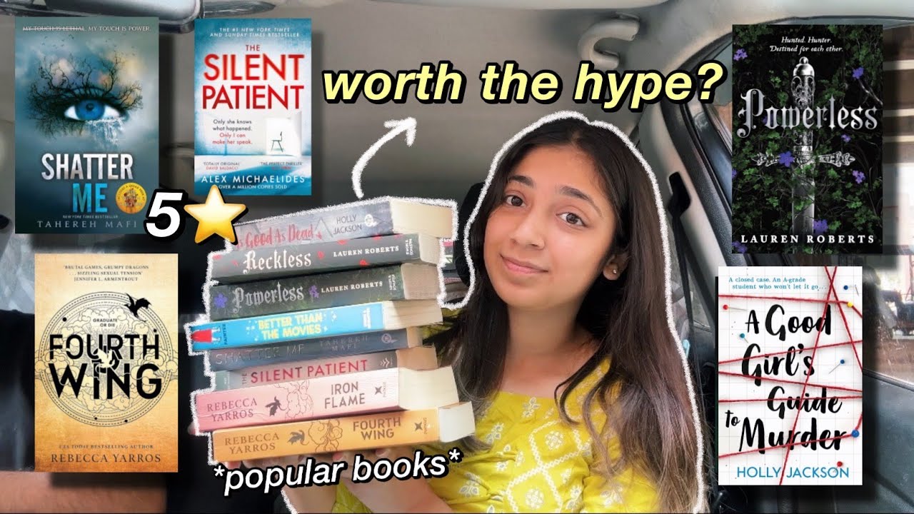 I Read the most *VIRAL* books- are they worth the hype?✨- MUST READ, 5 star reads, overrated books📚
