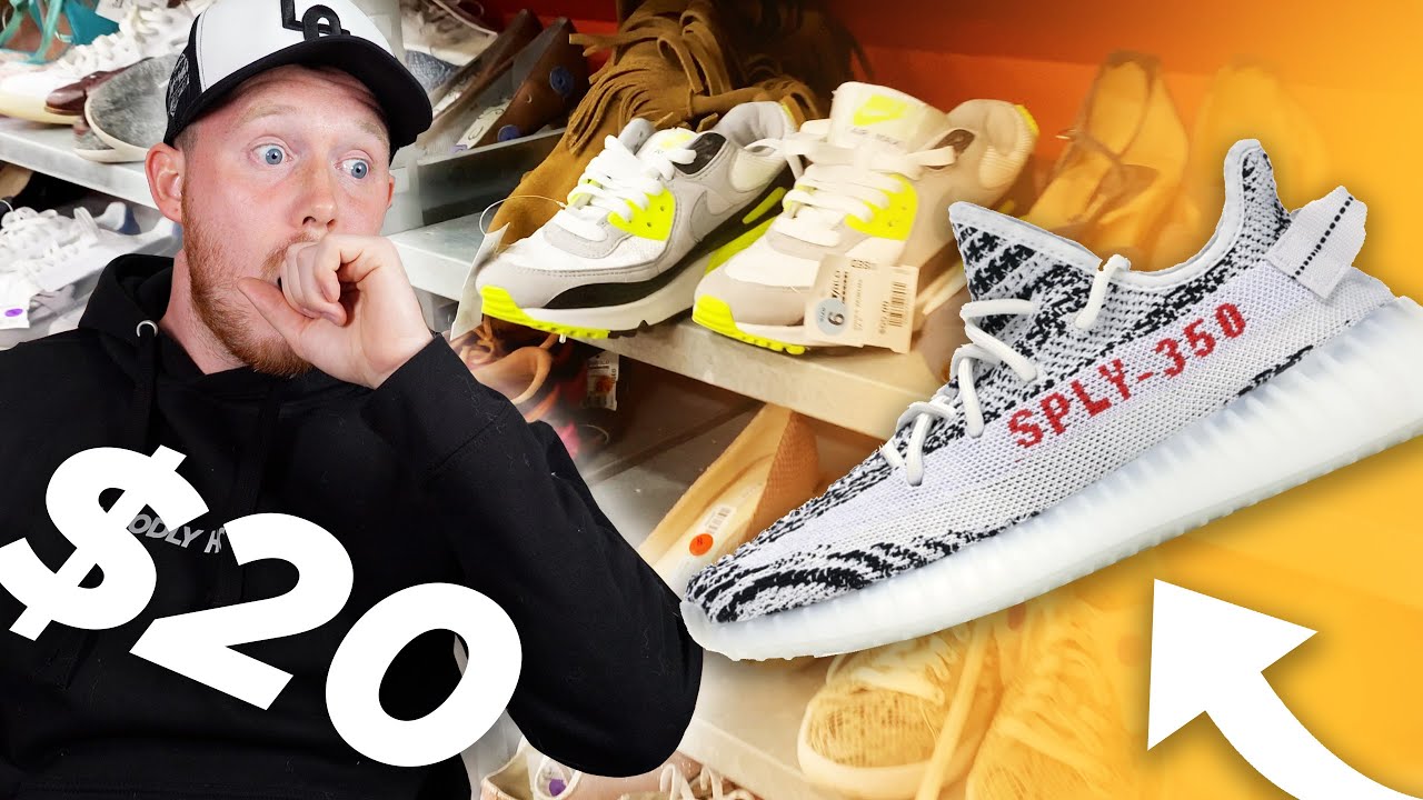 I Found YEEZY 350's at a Thrift Store?! $20 SNEAKER COLLECTION (Episode 12)