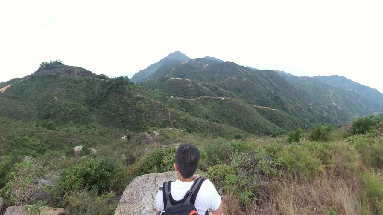 Hiking near Tuen Mun, Hong Kong