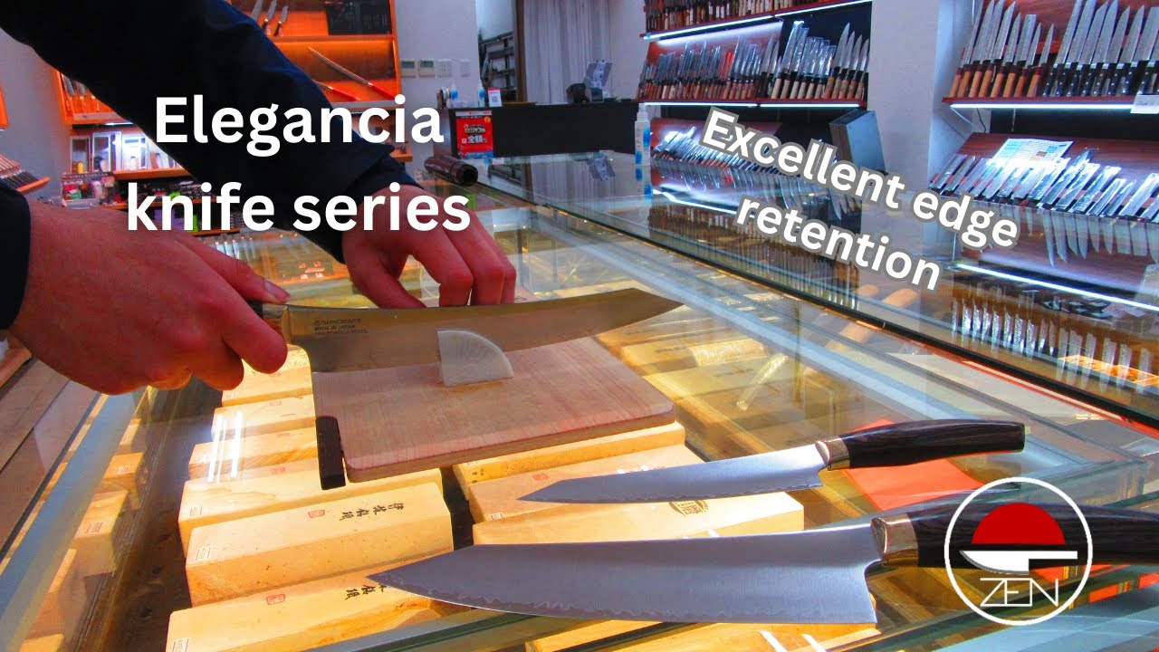 【Kitchen knife】Excellent edge retention 
