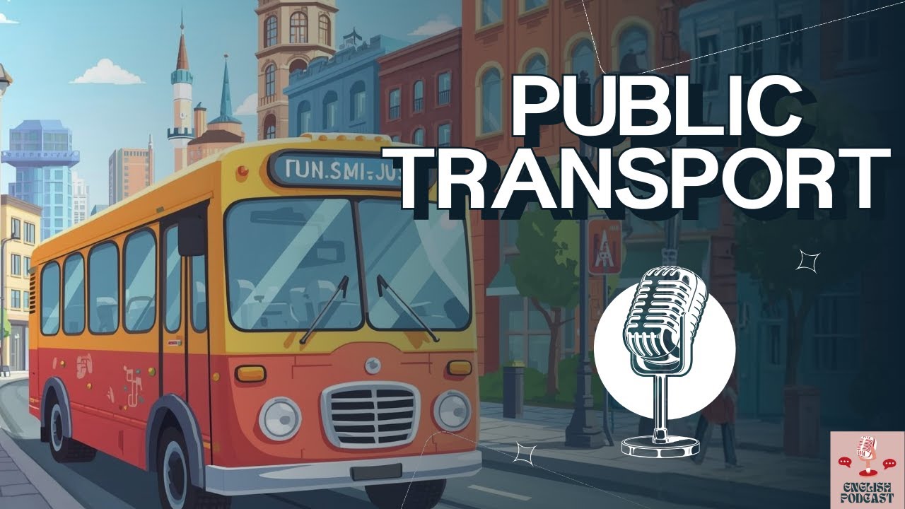 English Easy Podcast | Public Transportation | Listening & Speaking Practice