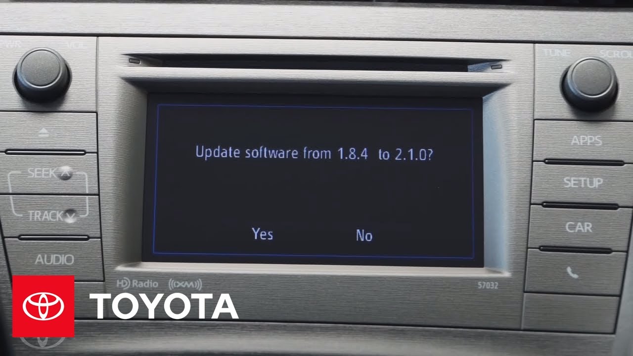 Entune&reg; How-To: Updating Your Entune&reg; System (2.1.0) | Toyota