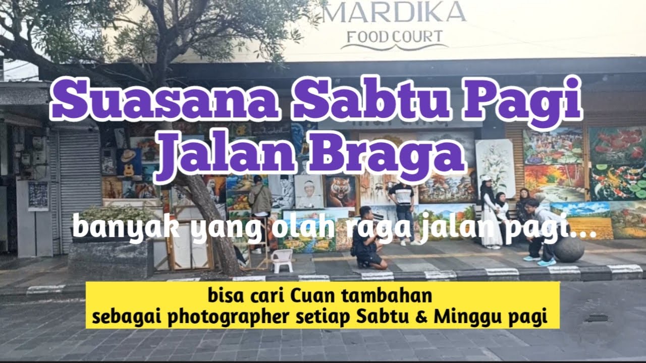 Langkah Pagi Menyusuri Braga