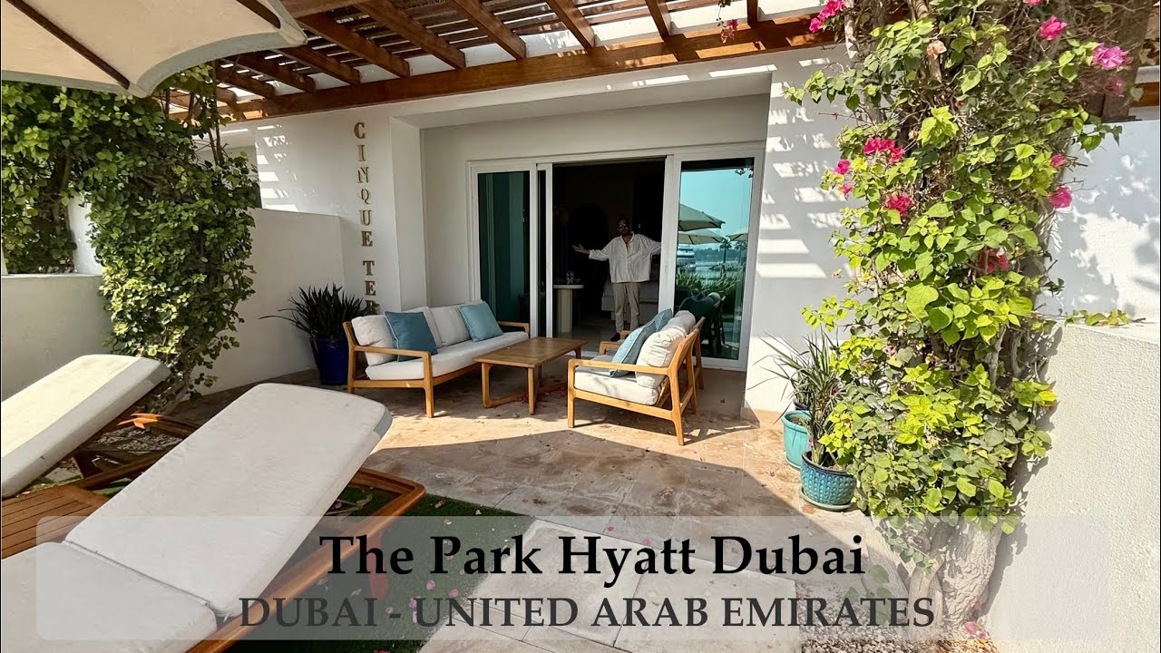 Обзор и отзыв о семейном номере King в отеле Park Hyatt Dubai на пляже Lagoon Beach в Дубае, ОАЭ.